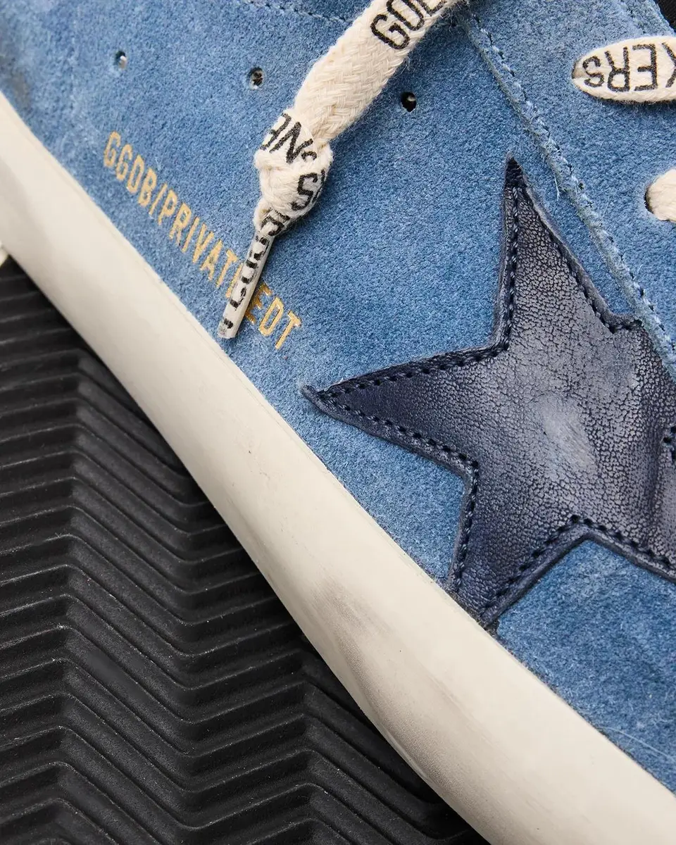 Golden Goose Men's Super-Star Suede Low-Top Sneakers | Thumbnail 3 Golden Goose Men's Super-Star Suede Low-Top Sneakers | Thumbnail 3