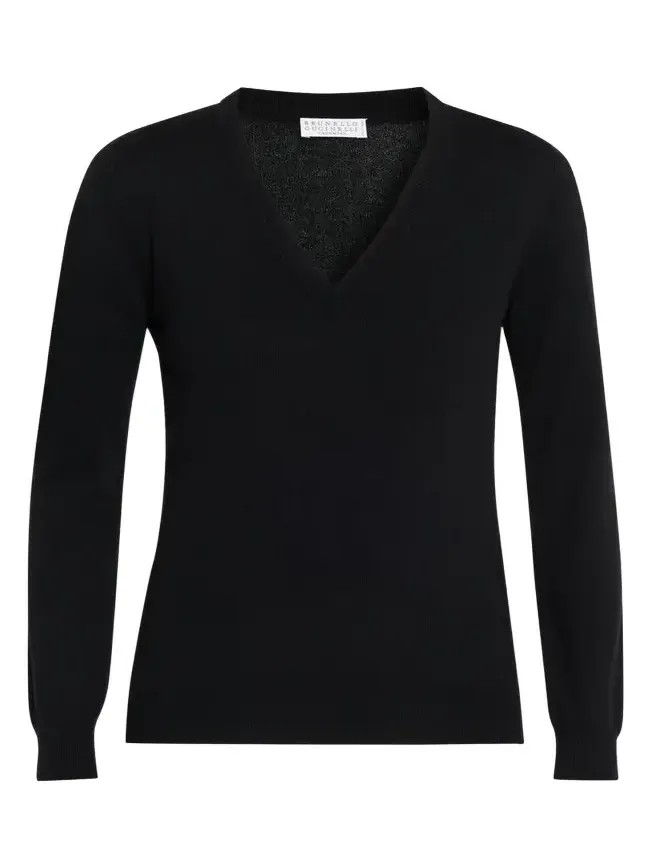 V-Neck Cashmere Sweater