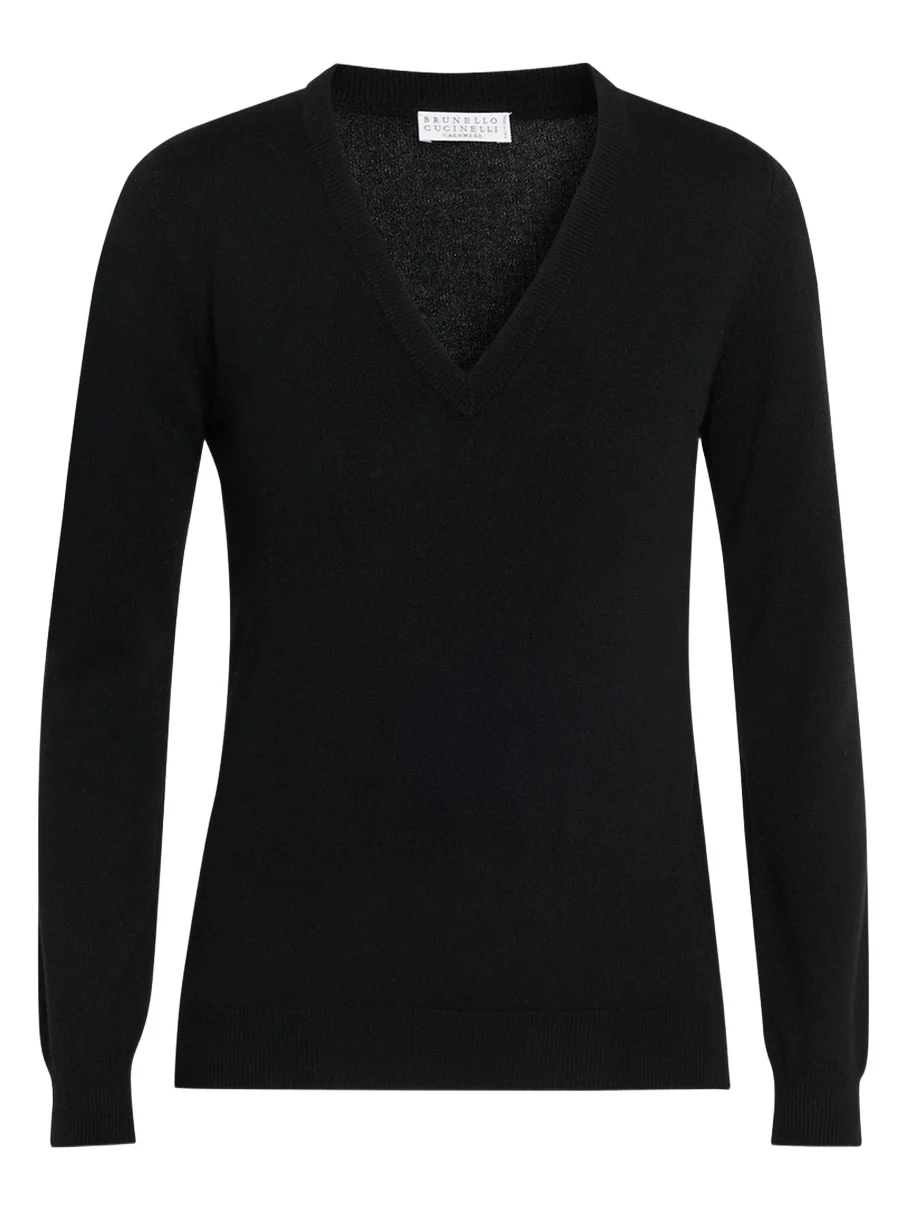 Brunello Cucinelli V-Neck Cashmere Sweater