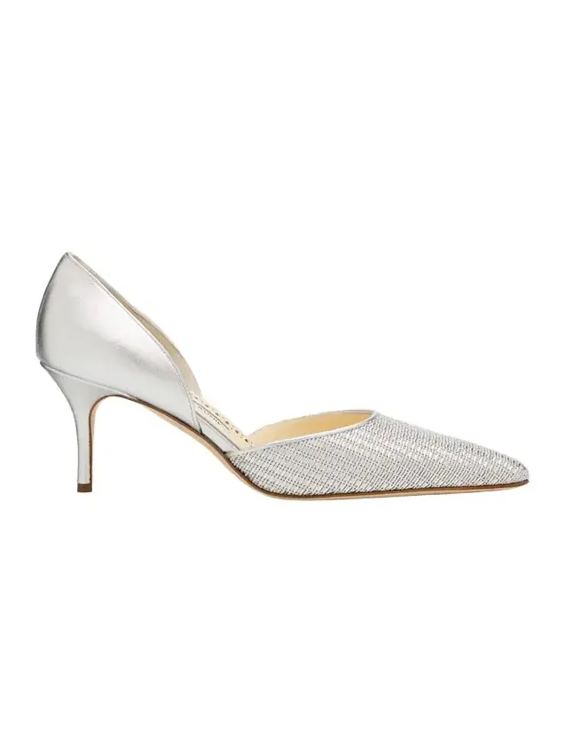 70mm Taylerbinu Woven Metallic Leather Pumps 70mm Taylerbinu Woven Metallic Leather Pumps