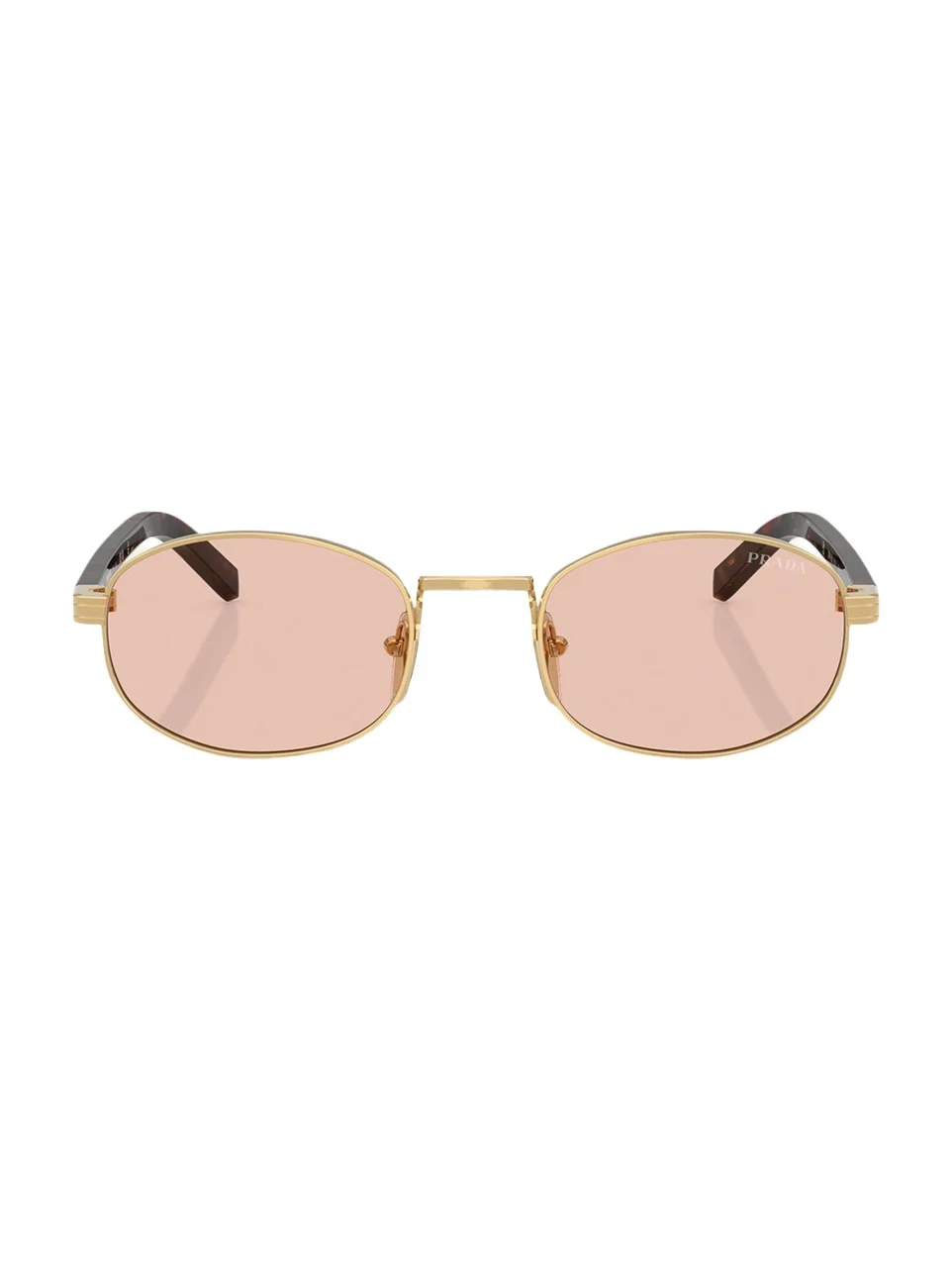 PR B53S Steel Oval Sunglasses