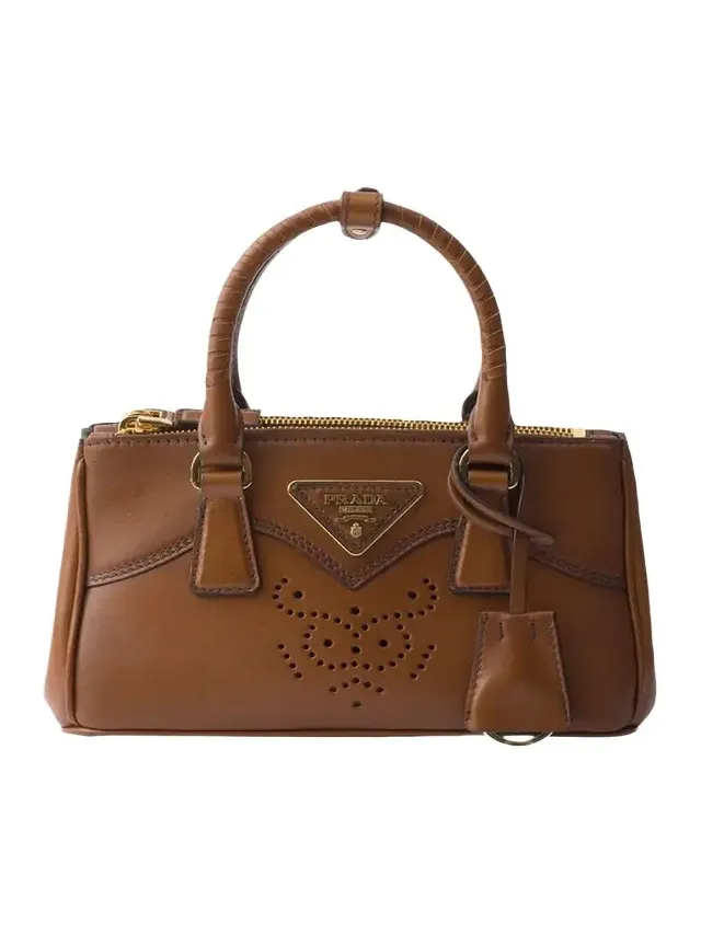 Galleria Mini Western Leather Top-Handle Bag Galleria Mini Western Leather Top-Handle Bag