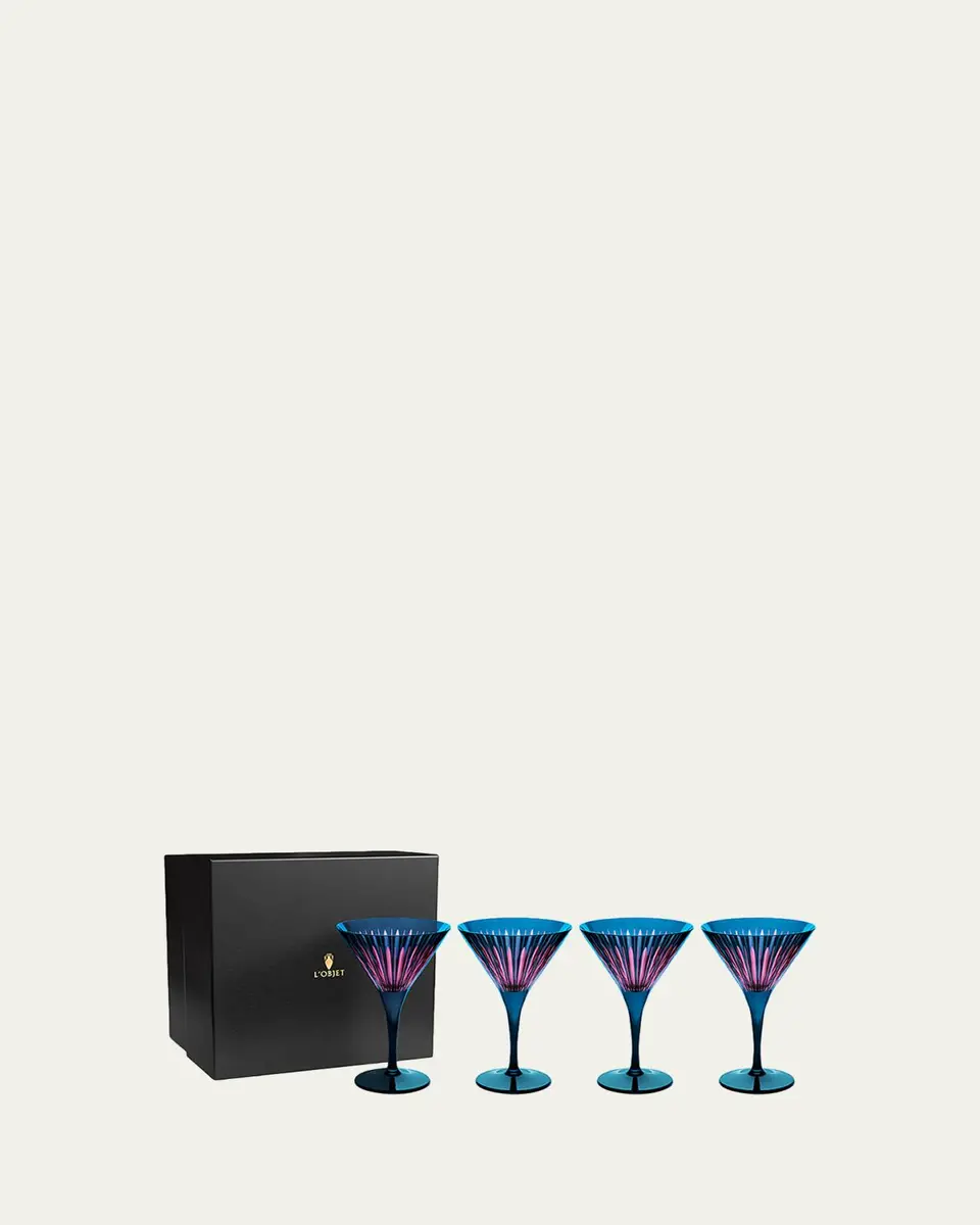 L'Objet Prism 8 oz. Martini Glasses, Set of 4 | Thumbnail 2 L'Objet Prism 8 oz. Martini Glasses, Set of 4 | Thumbnail 2