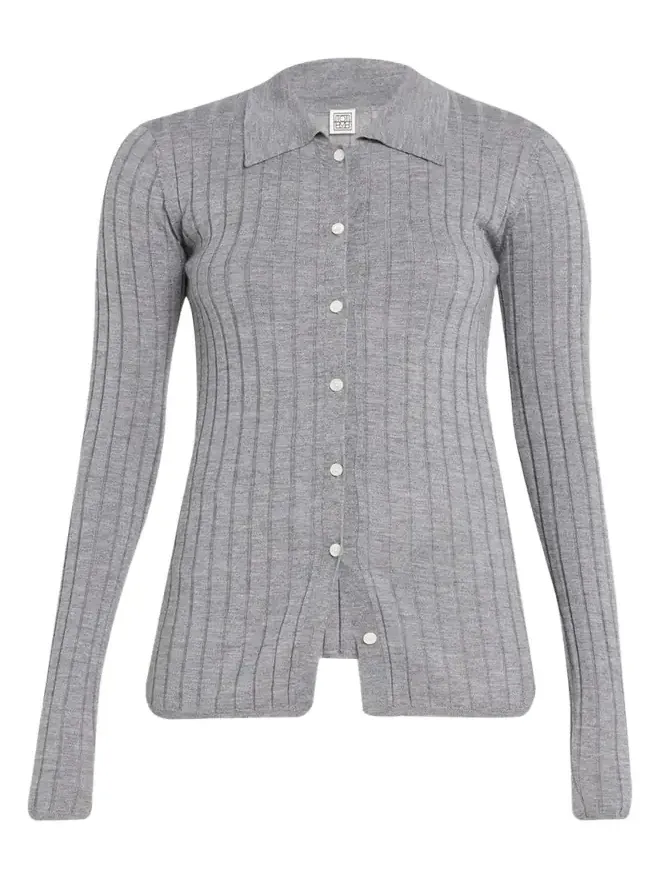 Slim Ribbed Long Sleeve Shirt Slim Ribbed Long Sleeve Shirt