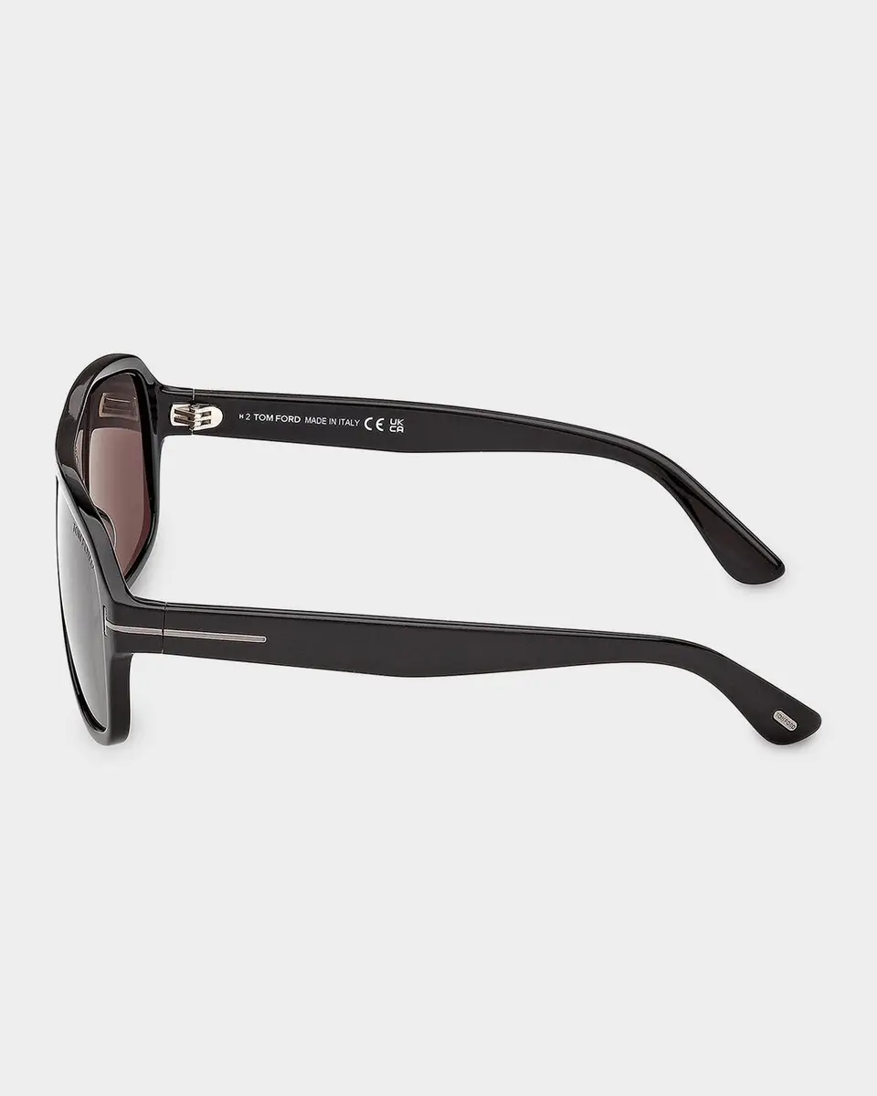 Tom Ford Men's William-02 Acetate Rectangle Sunglasses | Thumbnail 6 Tom Ford Men's William-02 Acetate Rectangle Sunglasses | Thumbnail 6
