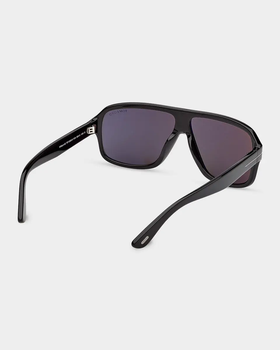 Tom Ford Men's William-02 Acetate Rectangle Sunglasses | Thumbnail 7 Tom Ford Men's William-02 Acetate Rectangle Sunglasses | Thumbnail 7