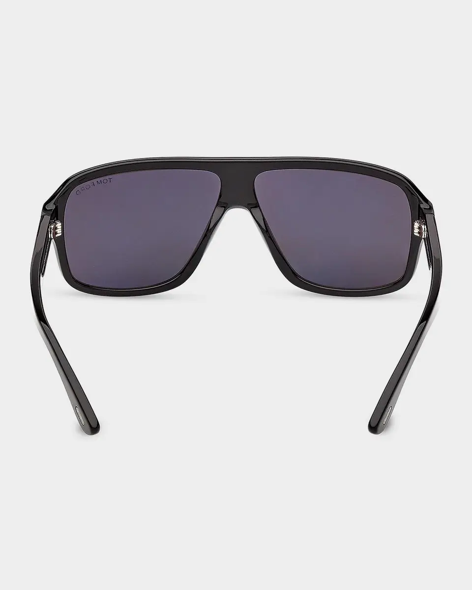Tom Ford Men's William-02 Acetate Rectangle Sunglasses | Thumbnail 8 Tom Ford Men's William-02 Acetate Rectangle Sunglasses | Thumbnail 8