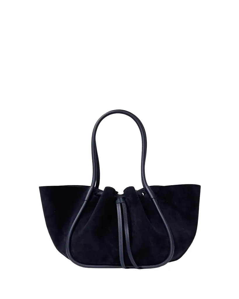 Proenza Schouler Large Ruched Tote in Soft Suede | Image 1 Proenza Schouler Large Ruched Tote in Soft Suede | Image 1