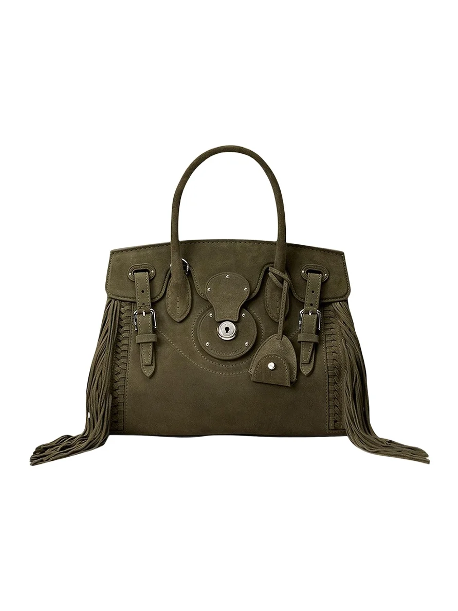 Soft Ricky 27 Fringe-Trim Calf-Suede Bag Soft Ricky 27 Fringe-Trim Calf-Suede Bag