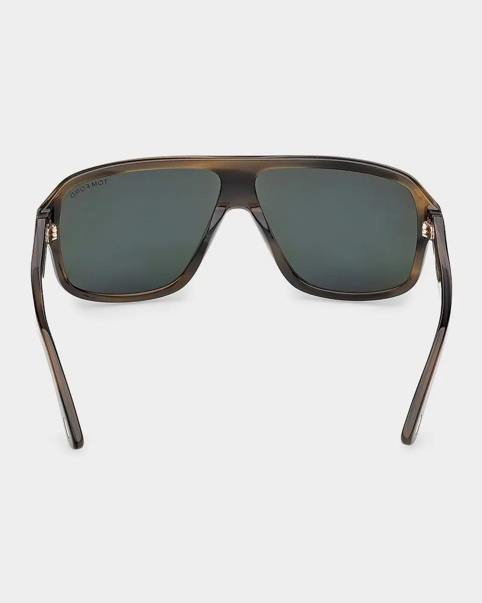Tom Ford Men's William-02 Acetate Rectangle Sunglasses | Thumbnail 8 Tom Ford Men's William-02 Acetate Rectangle Sunglasses | Thumbnail 8