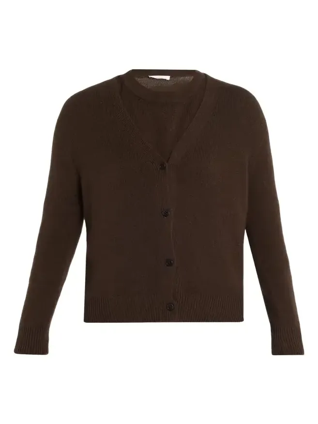 Ovida Cashmere V-Neck Cardigan Ovida Cashmere V-Neck Cardigan