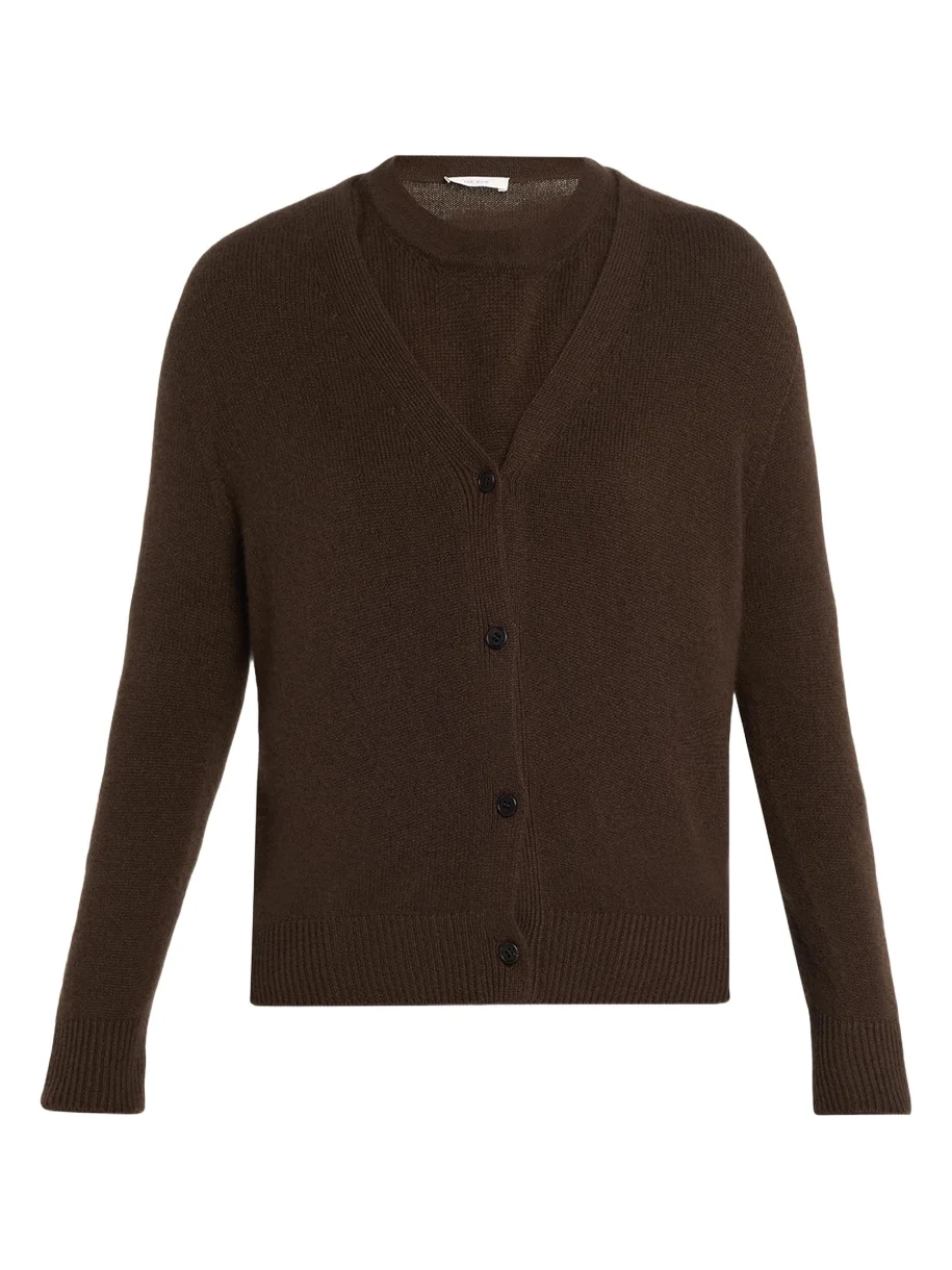 Ovida Cashmere V-Neck Cardigan Ovida Cashmere V-Neck Cardigan