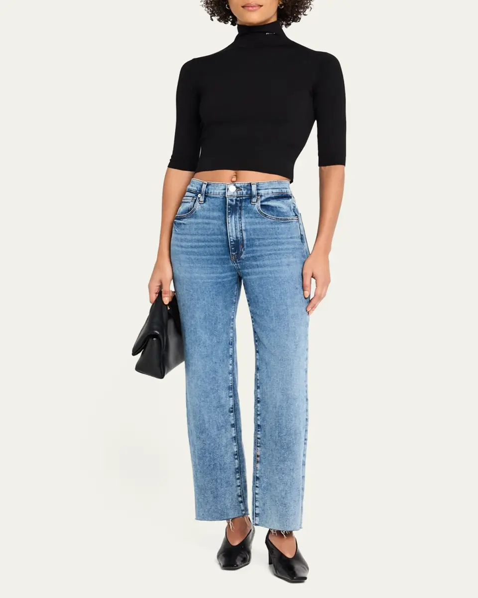 Frame Le Sleek Straight Jeans | Thumbnail 2 Frame Le Sleek Straight Jeans | Thumbnail 2