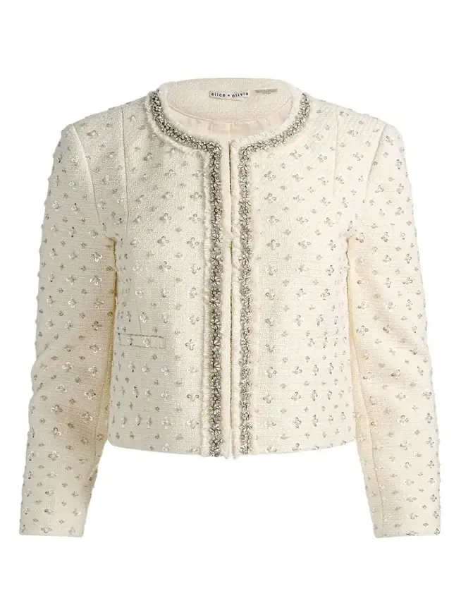 Thomasina Embellished Tweed Jacket