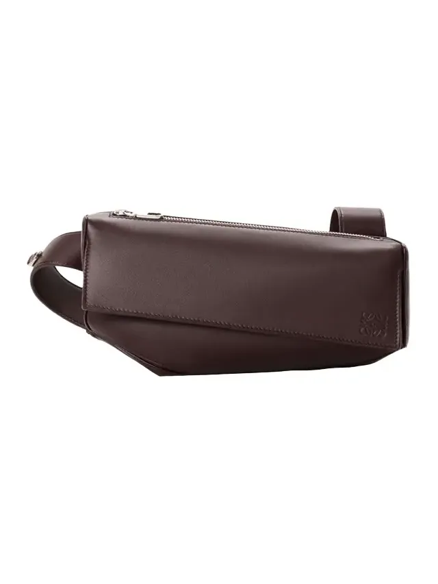 Men's Puzzle Featherlight Leather Crossbody Bag Men's Puzzle Featherlight Leather Crossbody Bag