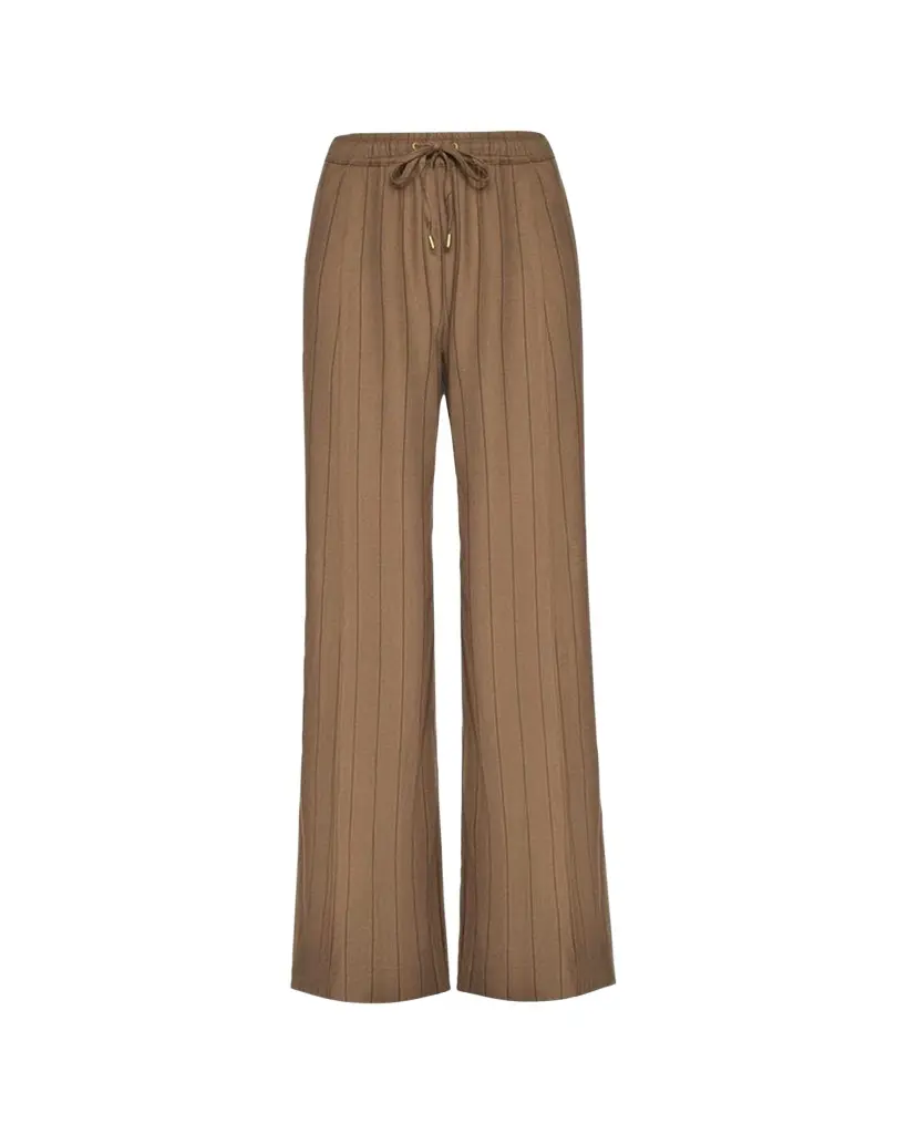 L'Agence Connie Striped Drawstring Trousers | Image 1 L'Agence Connie Striped Drawstring Trousers | Image 1