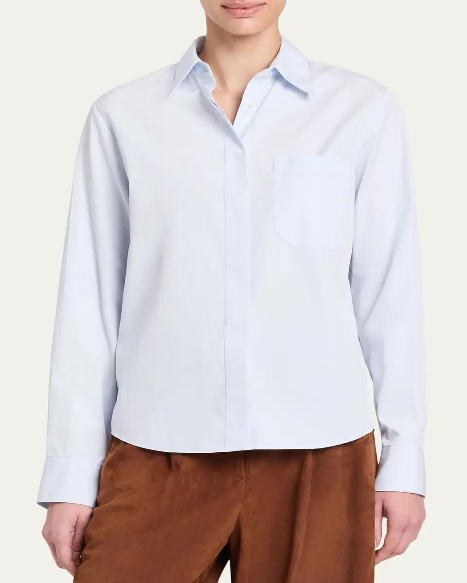 TWP Cowboy Update Cotton Button-Front Shirt | Thumbnail 3 TWP Cowboy Update Cotton Button-Front Shirt | Thumbnail 3