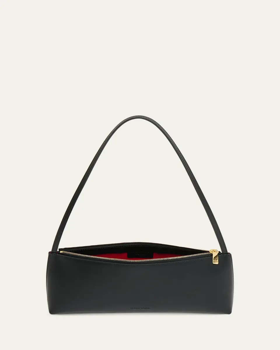 MANSUR GAVRIEL Gaia Baguette Leather Shoulder Bag | Thumbnail 3