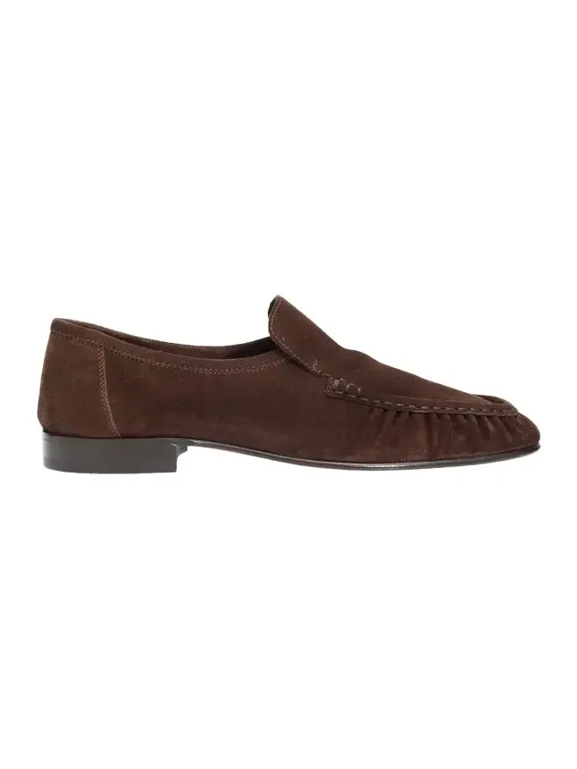 Soft Moccasin Two Suede Loafers