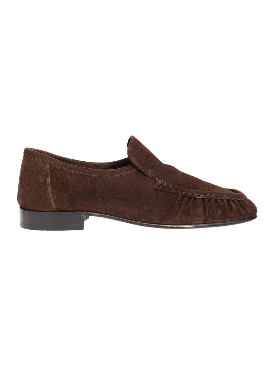 Soft Moccasin Two Suede Loafers
