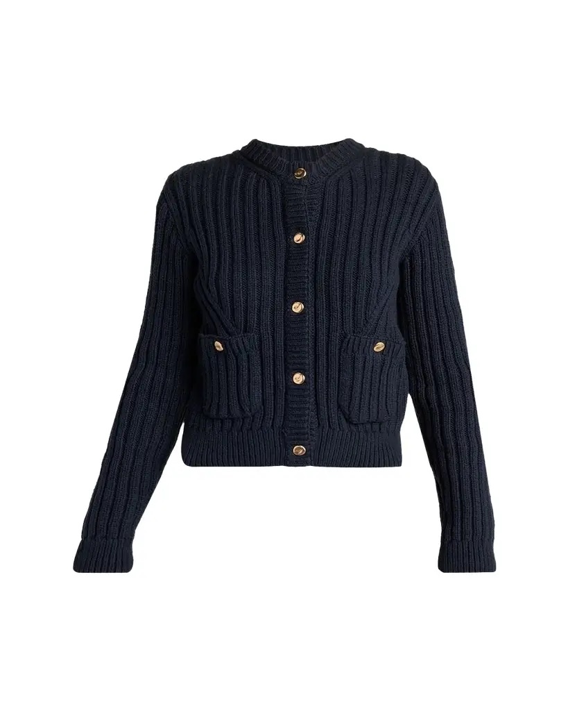 Moncler Padded Knit Cardigan | Image 1 Moncler Padded Knit Cardigan | Image 1
