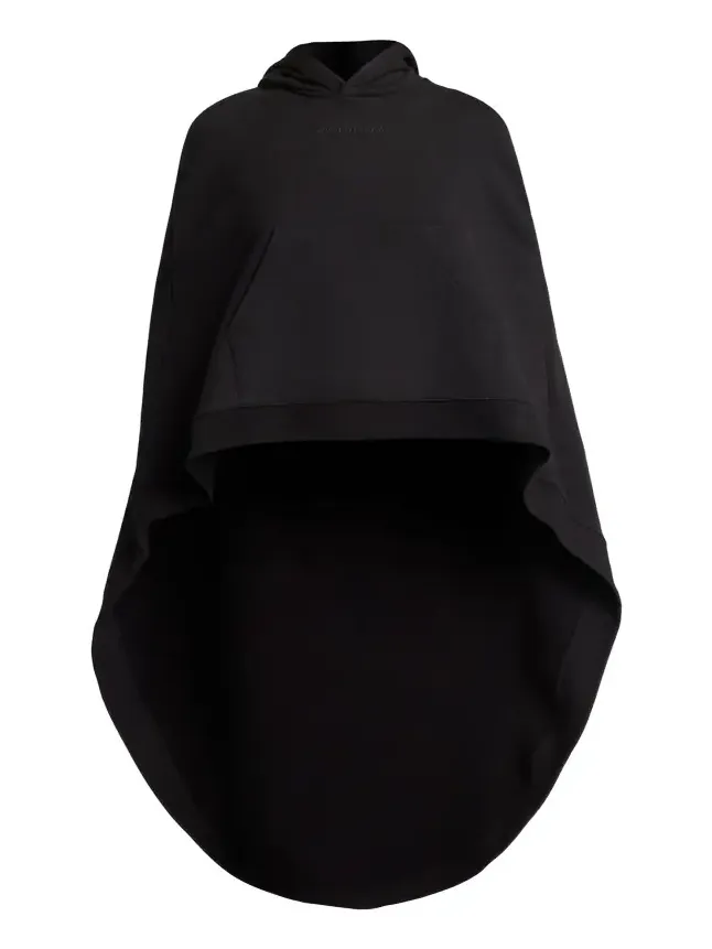 Hooded Oversized High-Low Cape Hooded Oversized High-Low Cape