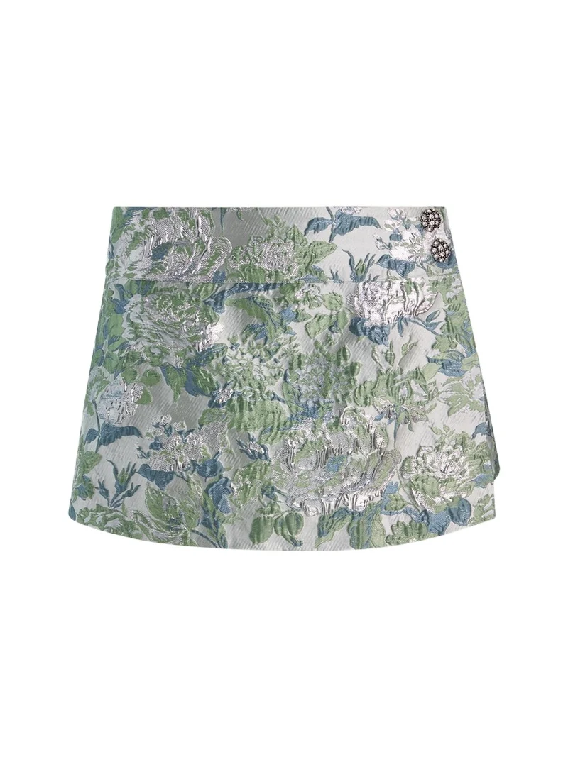 Somers Metallic Jacquard Mini Skort Somers Metallic Jacquard Mini Skort