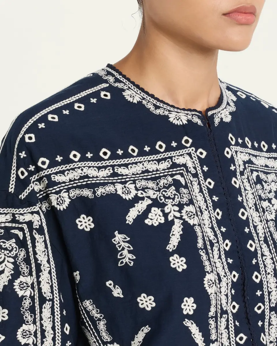 Veronica Beard Drake Embroidered Jacket | Thumbnail 5 Veronica Beard Drake Embroidered Jacket | Thumbnail 5