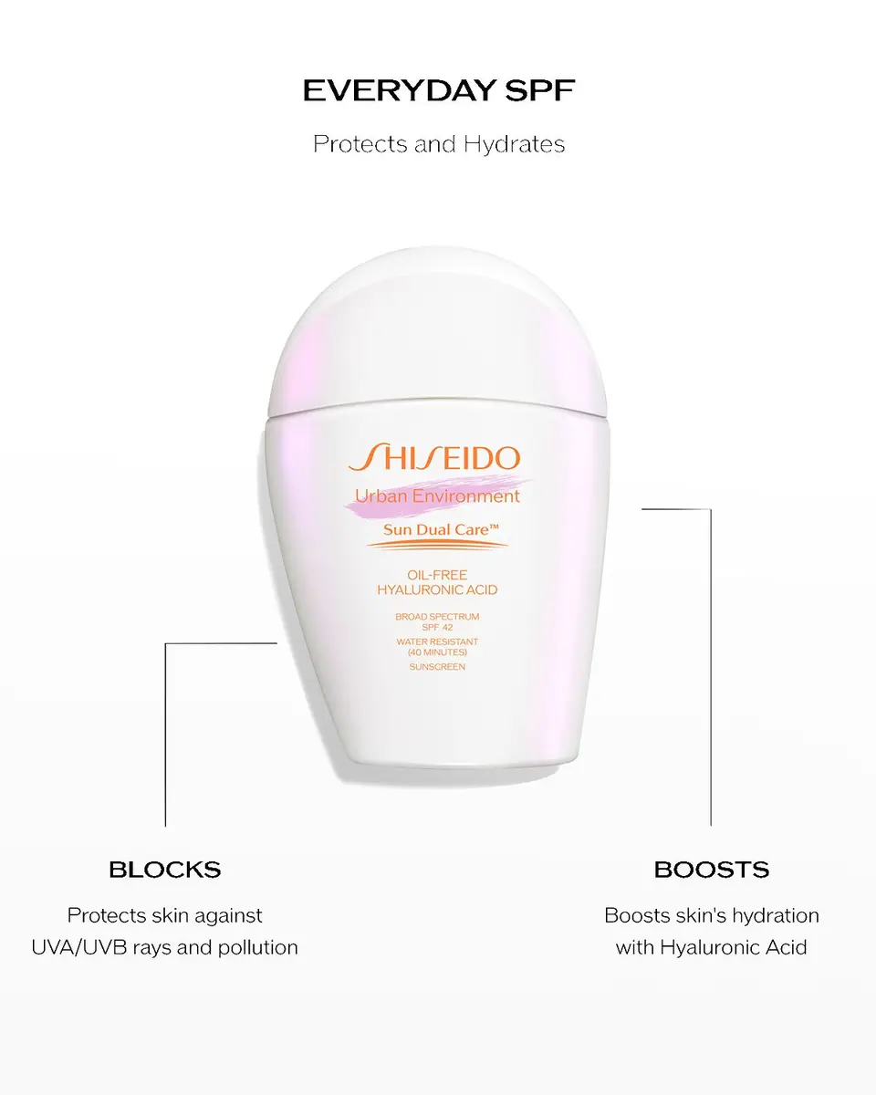 Shiseido Urban Environment Oil-Free Sunscreen SPF 42 | Thumbnail 3 Shiseido Urban Environment Oil-Free Sunscreen SPF 42 | Thumbnail 3