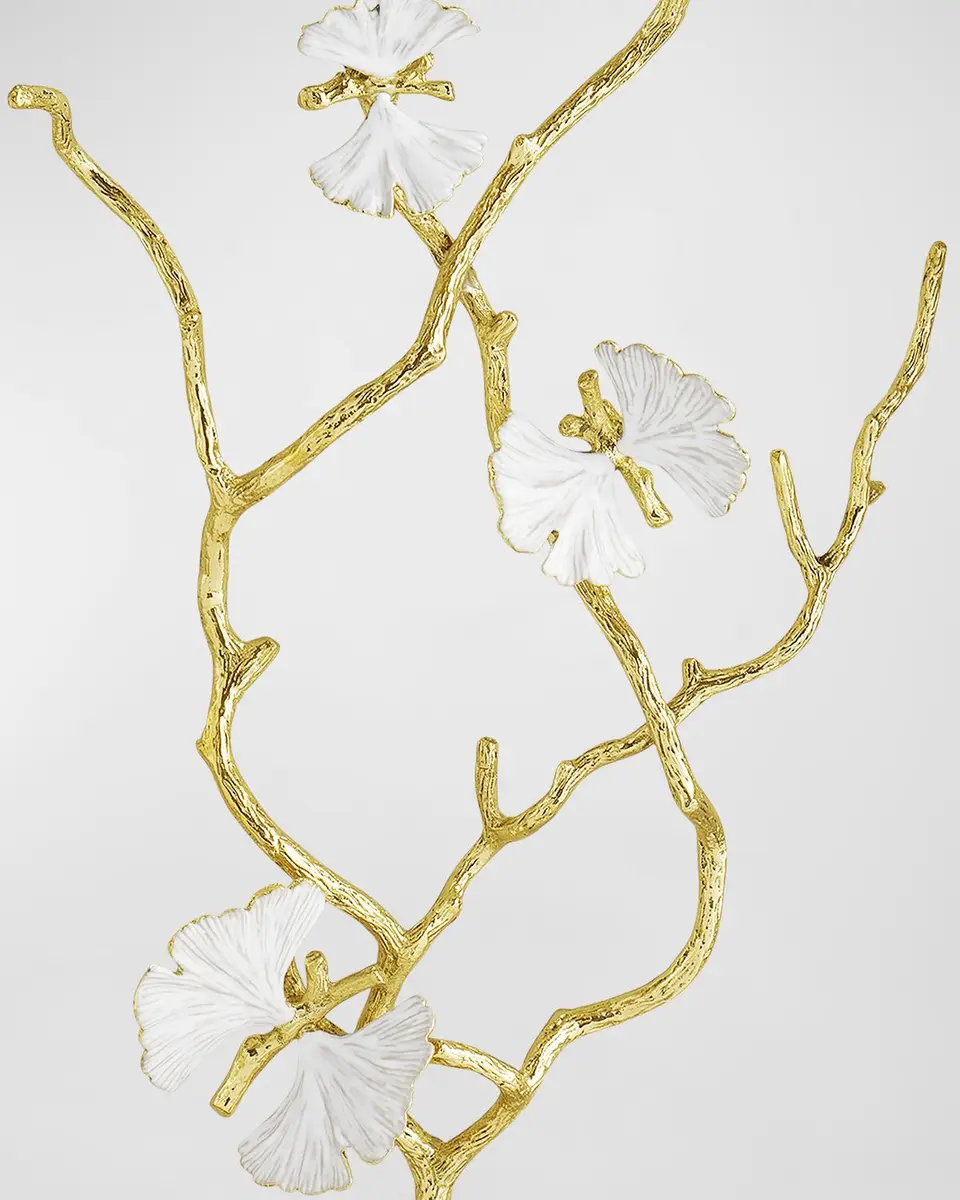 Michael Aram Butterfly Ginkgo White & Gold Fabric Shadow Box | Thumbnail 5 Michael Aram Butterfly Ginkgo White & Gold Fabric Shadow Box | Thumbnail 5