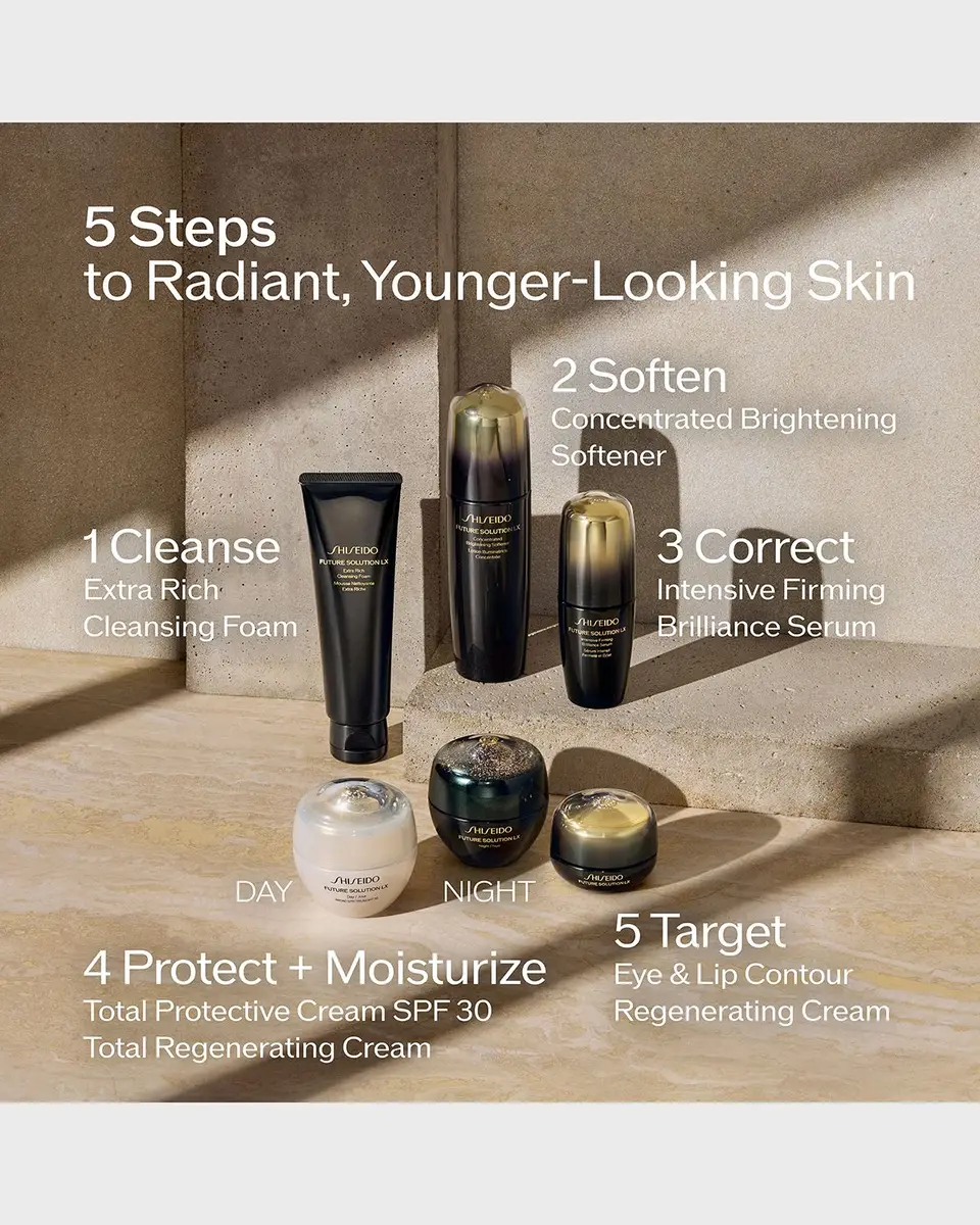 Shiseido Future Solution LX Extra Rich Cleansing Foam, 4.7 oz. | Thumbnail 5