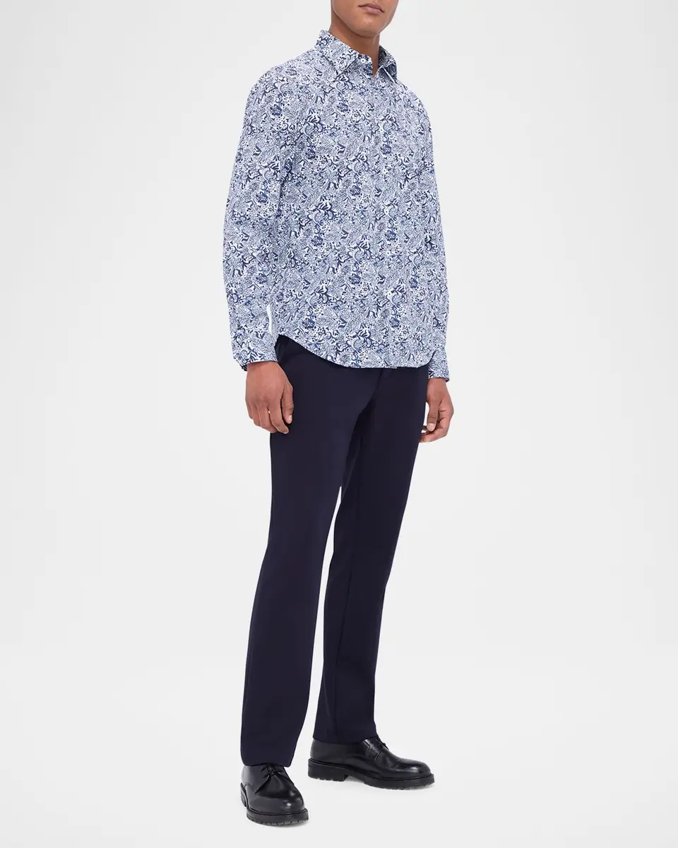 Bugatchi Men's Julian Floral Sport Shirt | Thumbnail 2 Bugatchi Men's Julian Floral Sport Shirt | Thumbnail 2