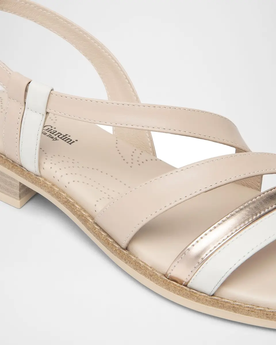 NeroGiardini Strappy Leather Sandals | Thumbnail 4 NeroGiardini Strappy Leather Sandals | Thumbnail 4