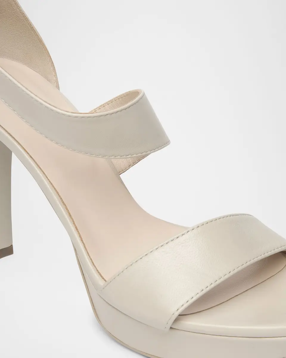 NeroGiardini Leather Ankle-Strap Platform Sandals | Thumbnail 4 NeroGiardini Leather Ankle-Strap Platform Sandals | Thumbnail 4