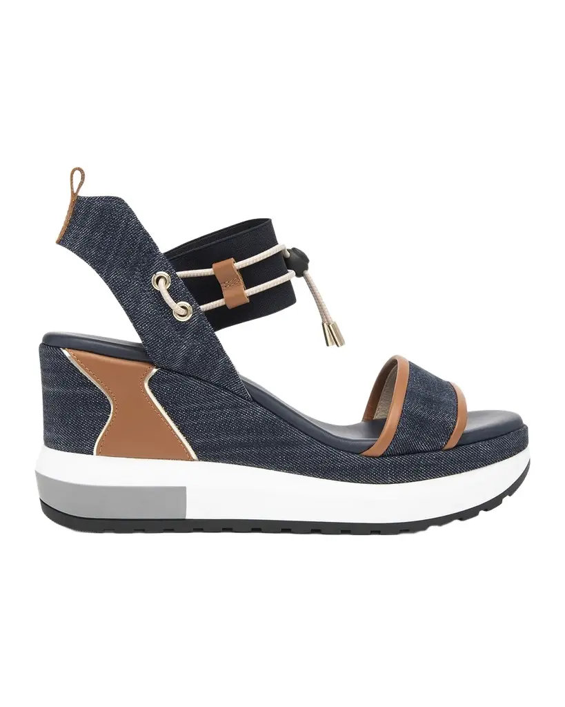 NeroGiardini Bungee Platform Wedge Sandals | Image 1 NeroGiardini Bungee Platform Wedge Sandals | Image 1