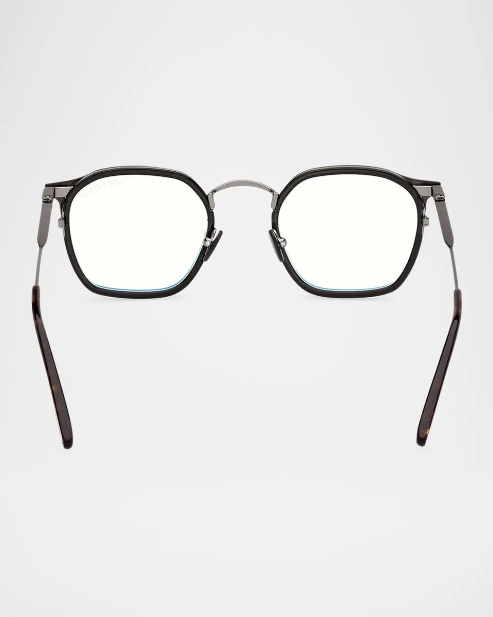 Tom Ford Men's FT5974-BM Square Blue-Block Optical Frames | Thumbnail 5 Tom Ford Men's FT5974-BM Square Blue-Block Optical Frames | Thumbnail 5