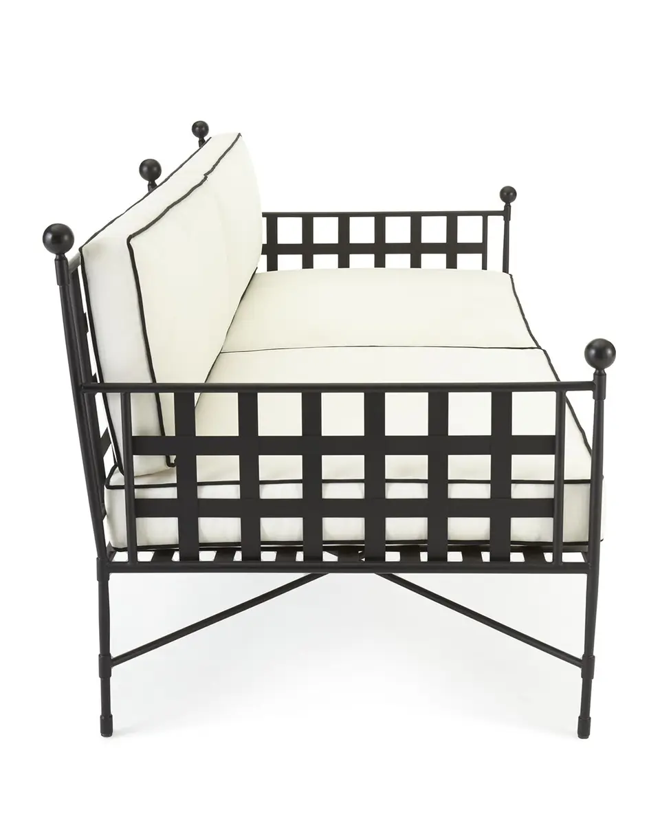 Neiman Marcus Avery Neoclassical Outdoor Sofa | Thumbnail 4