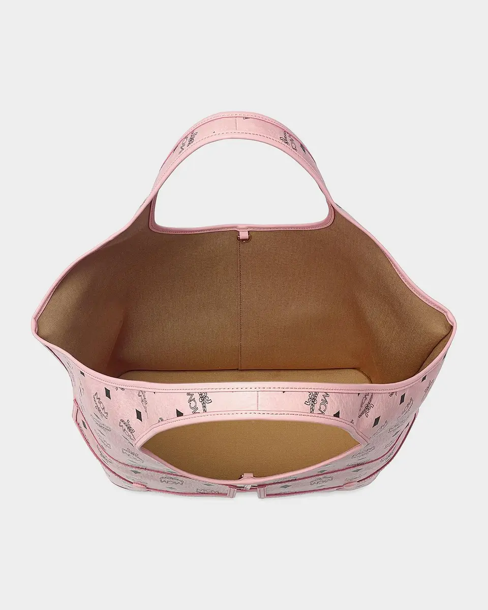 MCM Leni Visetos Shopper Tote Bag | Thumbnail 4 MCM Leni Visetos Shopper Tote Bag | Thumbnail 4