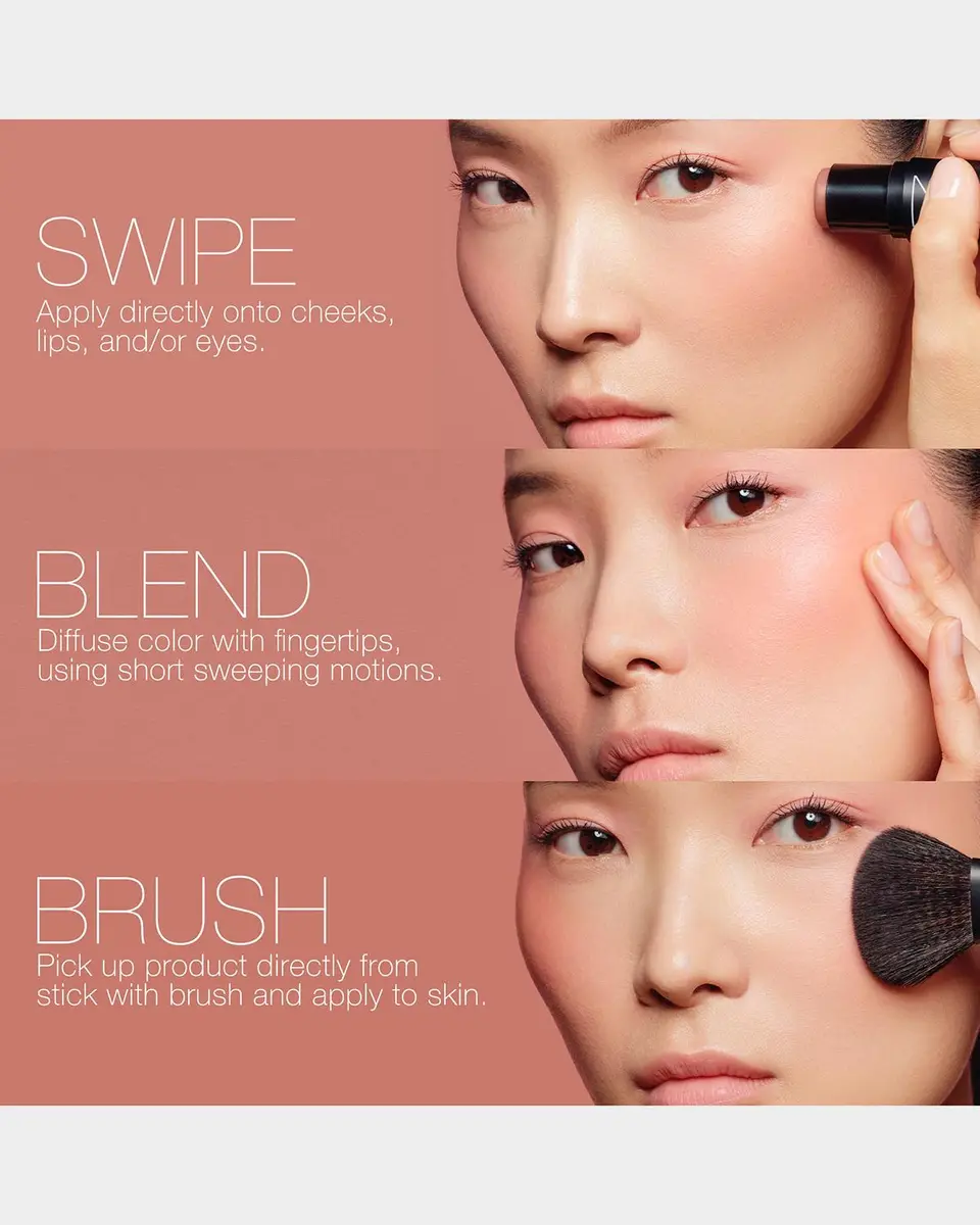 NARS The Multiple Soft Blur Blush Stick for Cheeks, Eyes & Lips - Trance | Thumbnail 7 NARS The Multiple Soft Blur Blush Stick for Cheeks, Eyes & Lips - Trance | Thumbnail 7