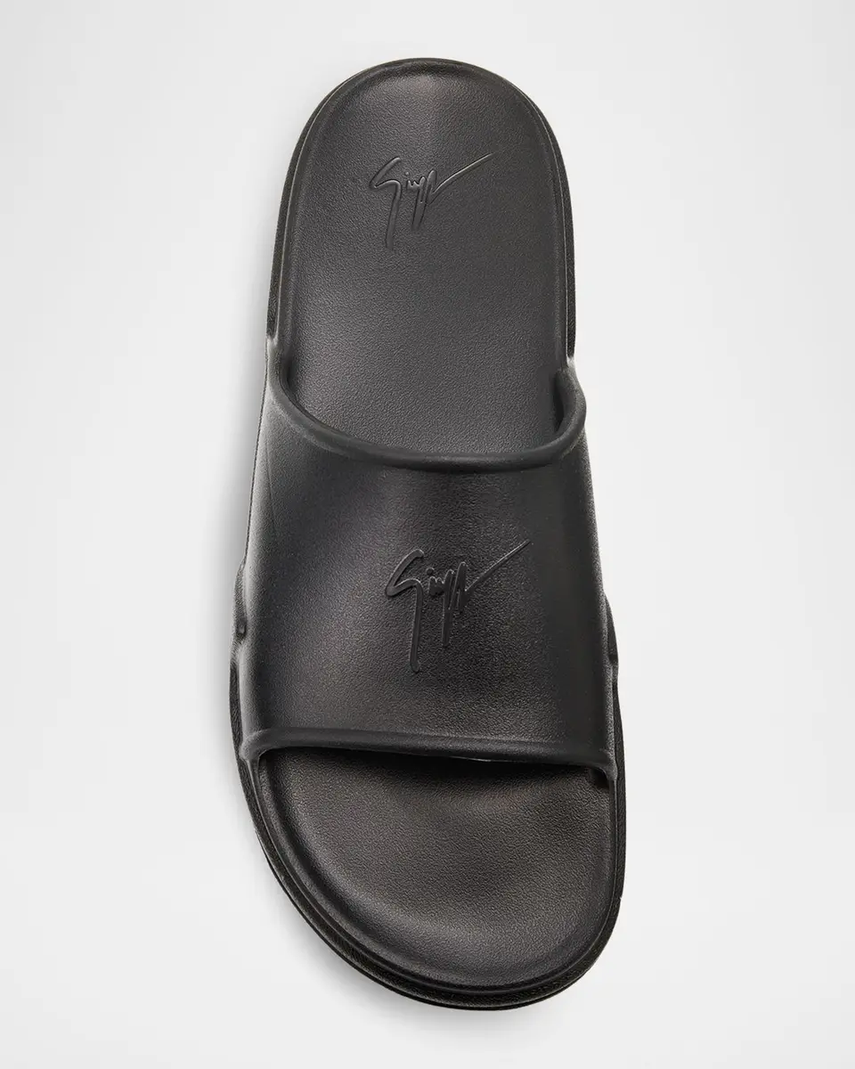Giuseppe Zanotti Men's GZ-Slide Ghost Rubber Slides | Thumbnail 4