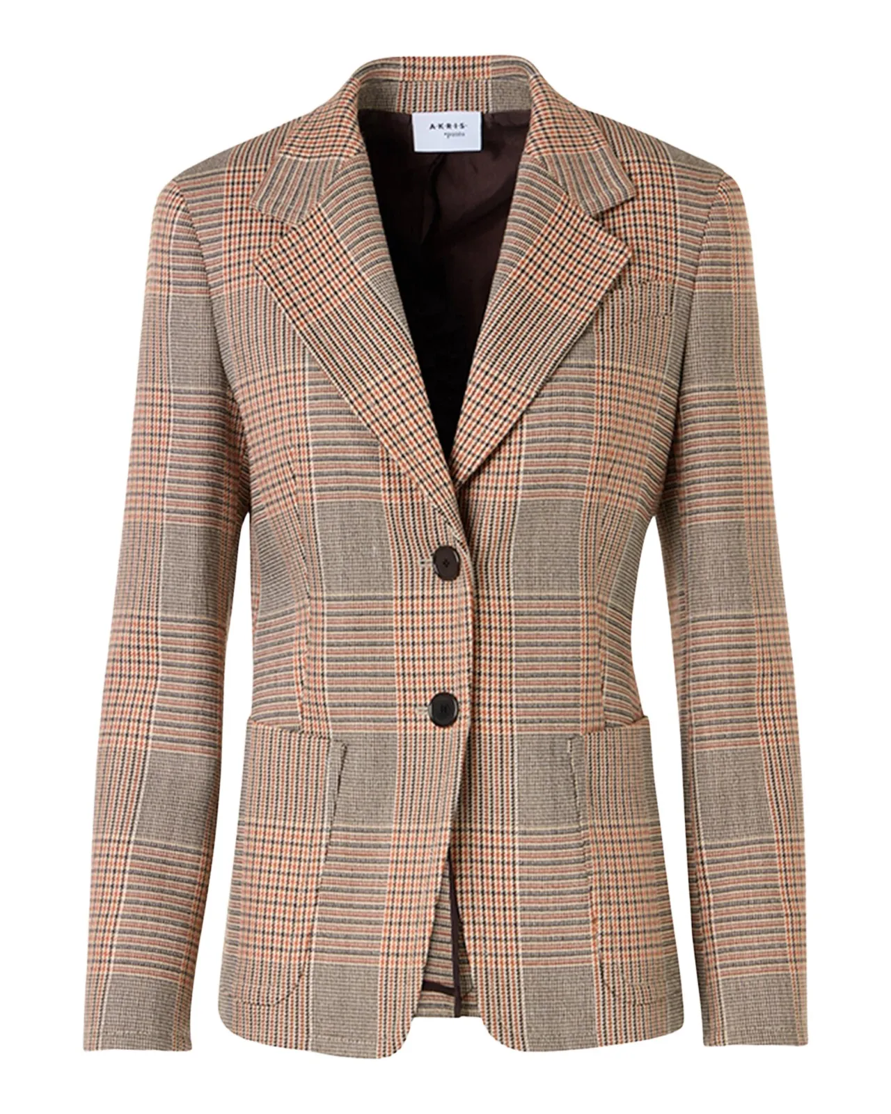 Glen Check Twill Two-Button Jacket Glen Check Twill Two-Button Jacket