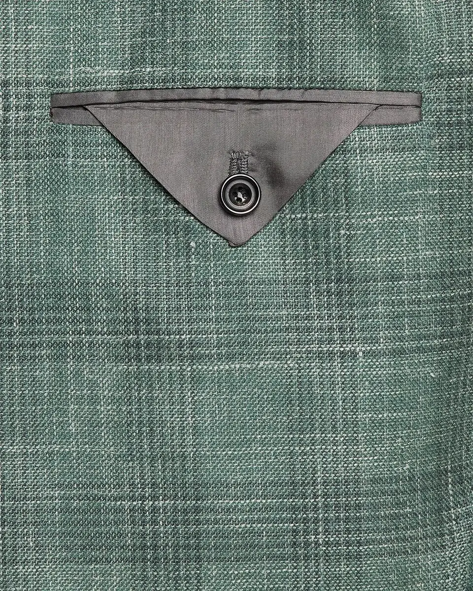 Sartorio Men's Check Wool-Linen Sport Coat | Thumbnail 6 Sartorio Men's Check Wool-Linen Sport Coat | Thumbnail 6
