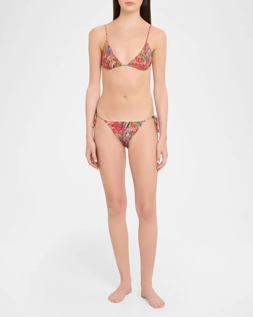 Etro Paisley Triangle Two-Piece Swimsuit | Thumbnail 2