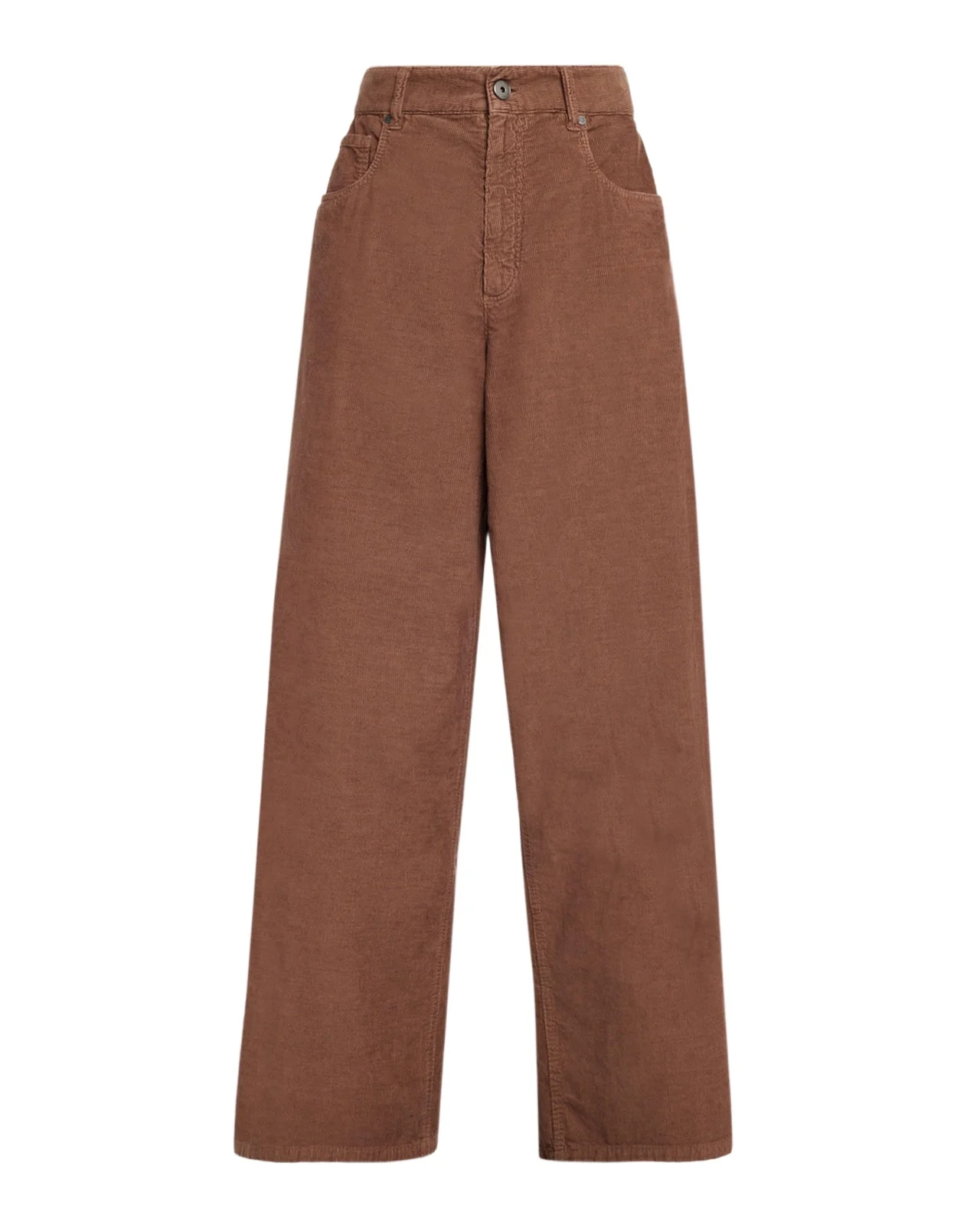 Dyed Cotton-Linen Twill Loose-Leg Pants Dyed Cotton-Linen Twill Loose-Leg Pants