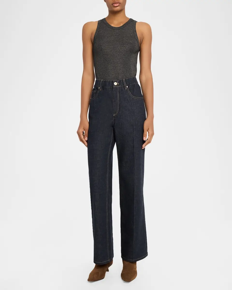 Brunello Cucinelli Shimmering Knit Sleeveless Blouse | Thumbnail 2 Brunello Cucinelli Shimmering Knit Sleeveless Blouse | Thumbnail 2