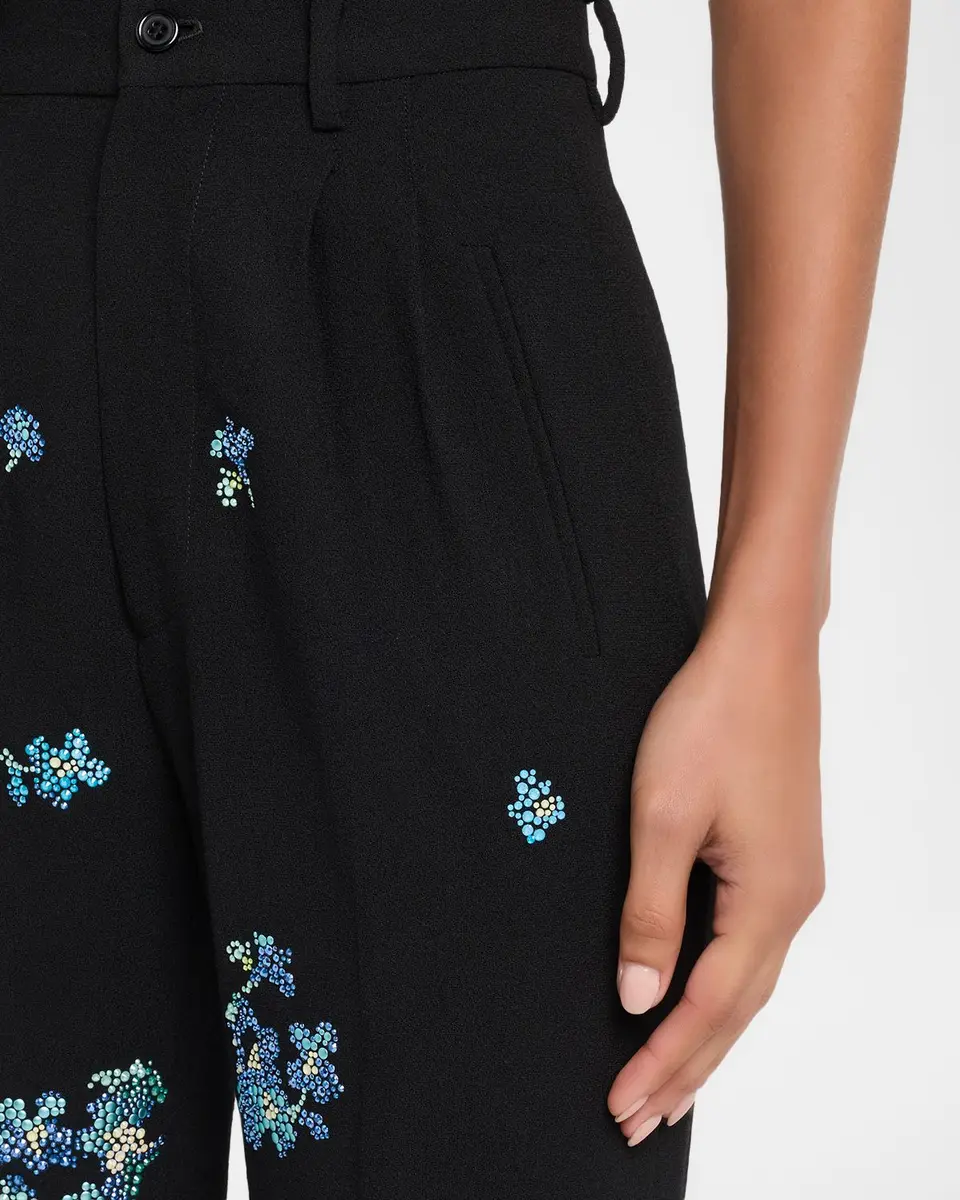 Libertine Ciggy Bluebell Lane Embellished Tapered-Leg Ankle Pants | Thumbnail 5 Libertine Ciggy Bluebell Lane Embellished Tapered-Leg Ankle Pants | Thumbnail 5