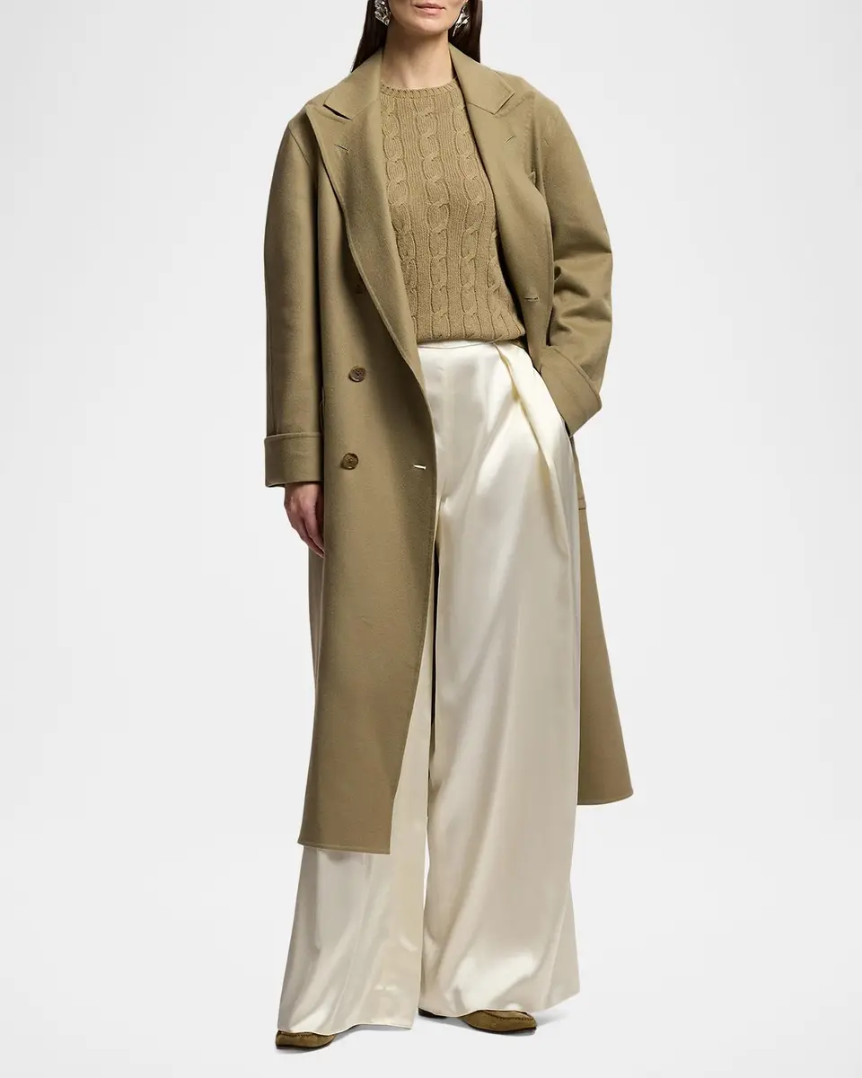 Ralph Lauren Collection Cable-Knit Cashmere Crewneck Sweater | Thumbnail 2