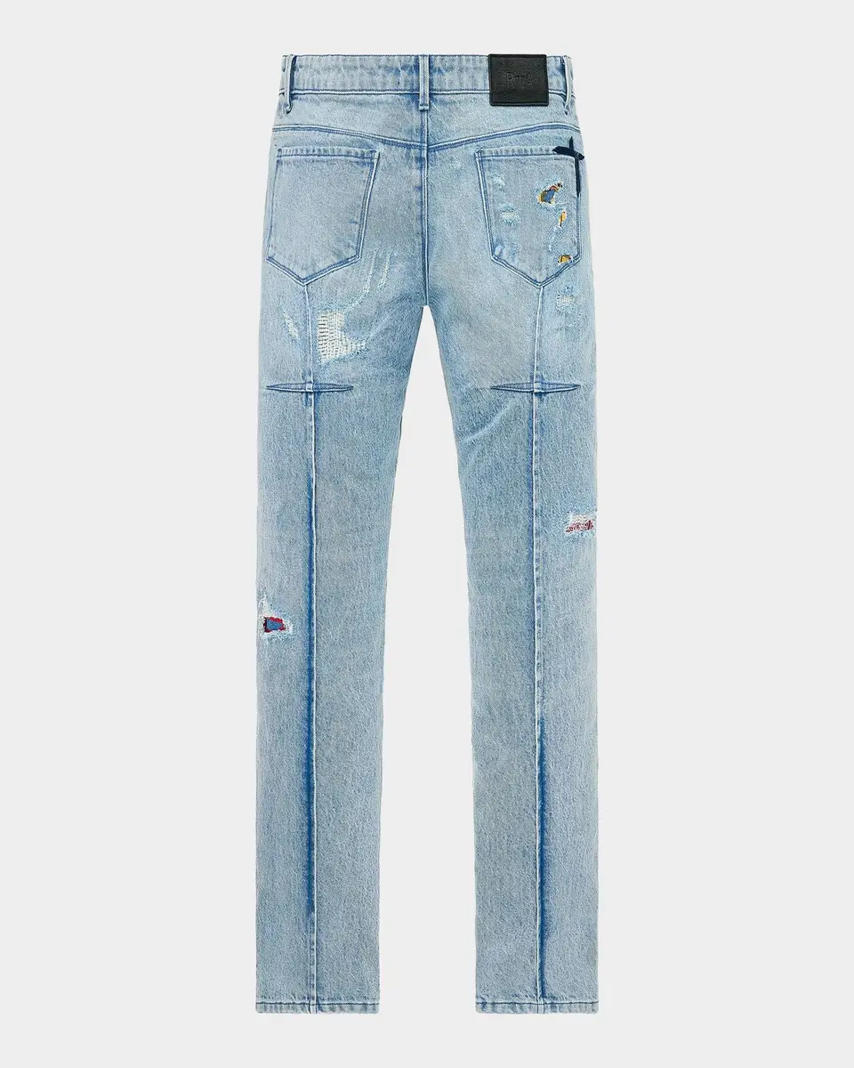 RTA Men's Chaparral Clayton Distressed Skinny Jeans | Thumbnail 2 RTA Men's Chaparral Clayton Distressed Skinny Jeans | Thumbnail 2