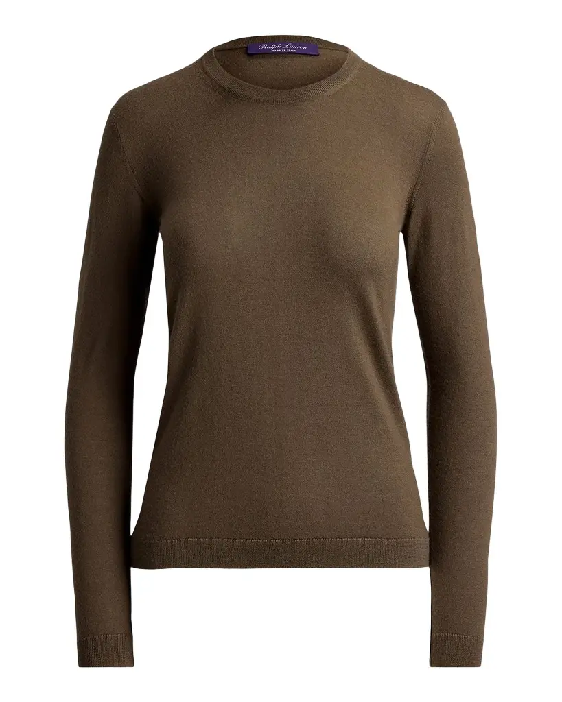 Ralph Lauren Collection Cashmere Crewneck Sweater | Image 1 Ralph Lauren Collection Cashmere Crewneck Sweater | Image 1