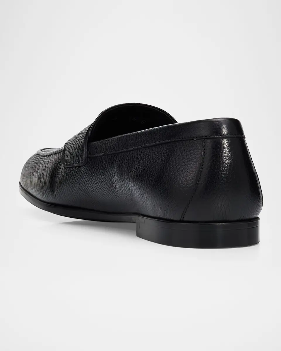 Ferragamo Leather Penny Loafers | Thumbnail 4